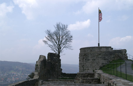 Innenbereich Burg Botenlauben